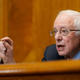 Sen. Bernie Sanders, I-Vt., speaks during a hearing on Capitol Hill examining wages at large profitable corporations February 25, 2021 in Washington, DC.